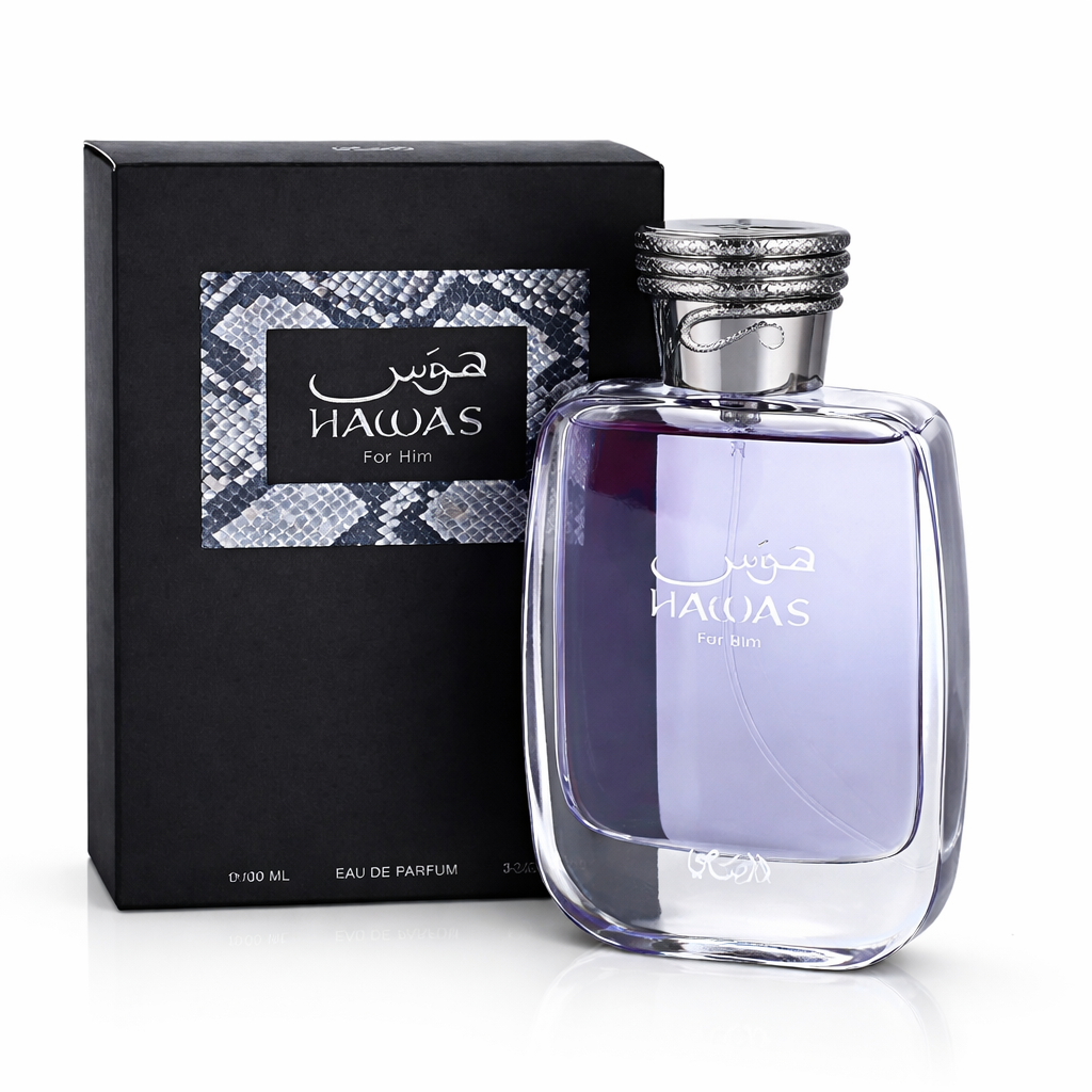 Rasasi Hawas Eau De Parfum 100ML for Men | Long Lasting Fresh Perfume