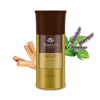 YARDLEY GOLD DEO 150ML