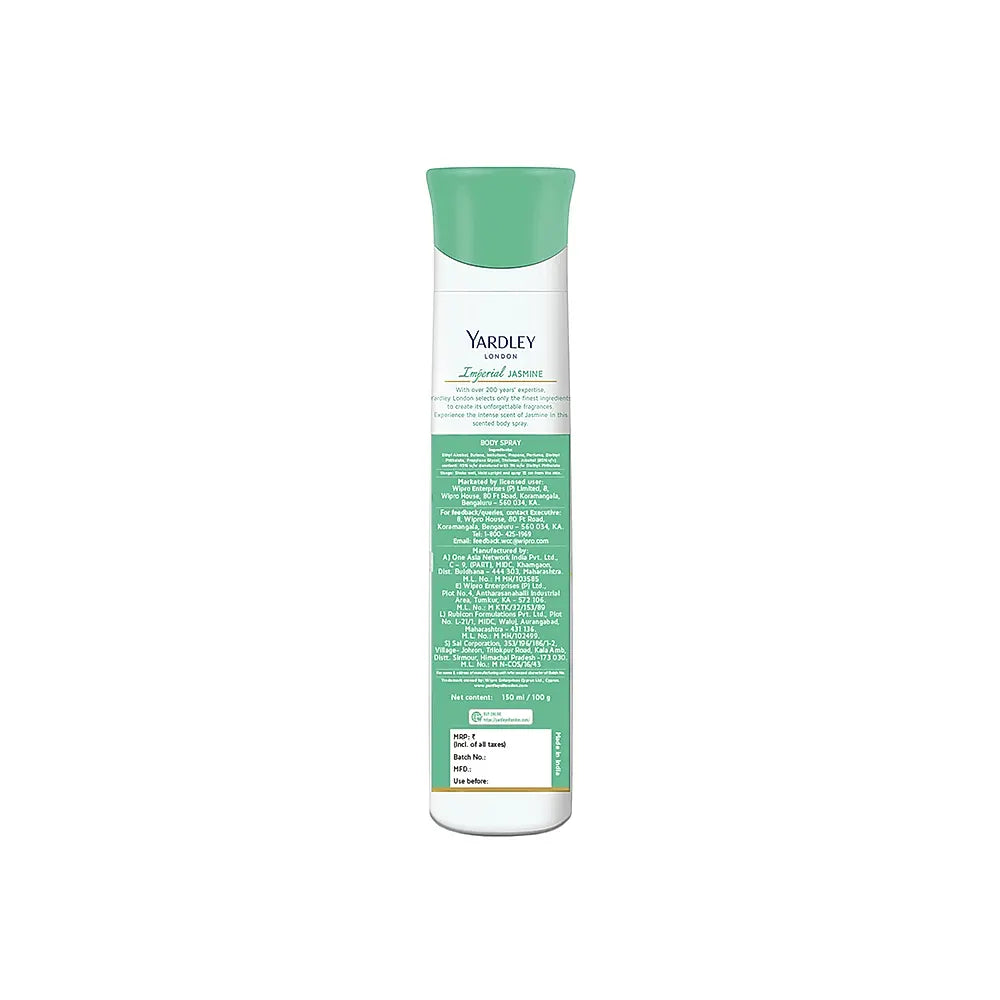 YARDLEY IMPERIAL JASMINE DEO 150ML