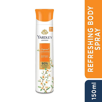 YARDLEY IMPERIAL SANDALWOOD DEO 150ML