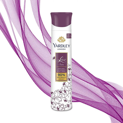 YARDLEY LACE SATIN DEO 150ML