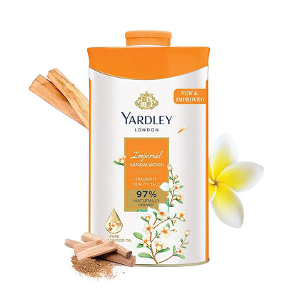 Yardley IMPERIAL SANDALWOOD PERFUMED TALC 100G