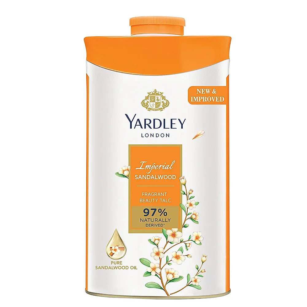 Yardley IMPERIAL SANDALWOOD PERFUMED TALC 100G
