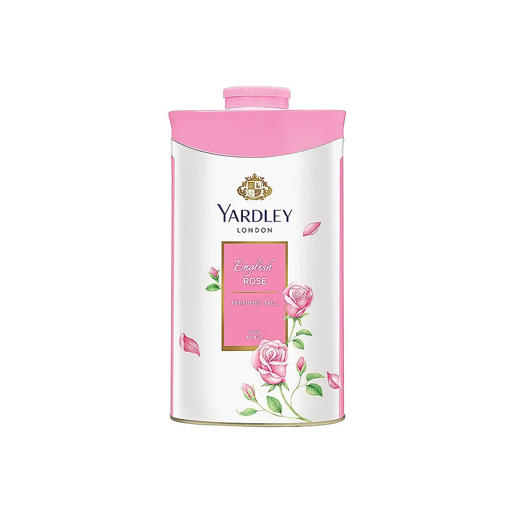 Yardley ENGLISH ROSE PERFUMED TALC 250G