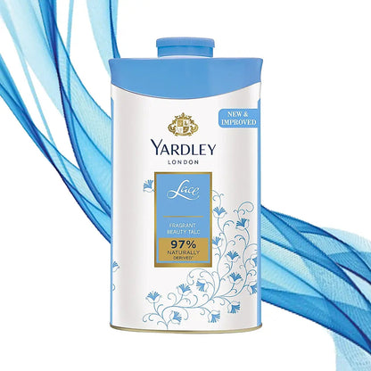Yardley LACE PERFUMED TALC 100G
