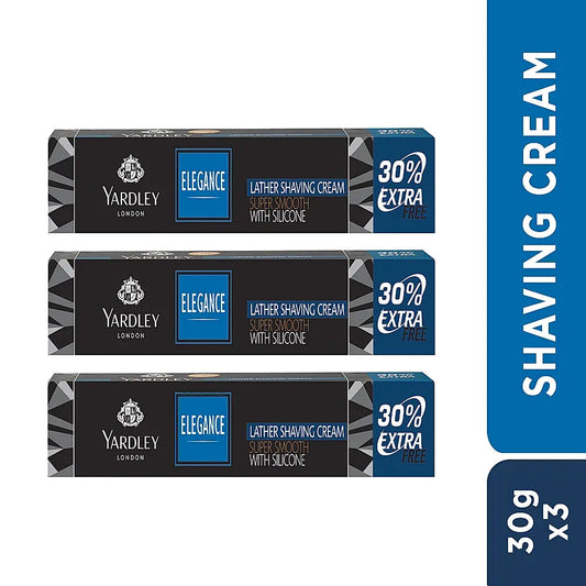 Yardley ELEGANCE SHAVING CREAM (30G X 3)