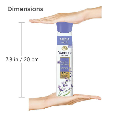 YARDLEY ENGLISH LAVENDER DEO MEGA PACK 200ML