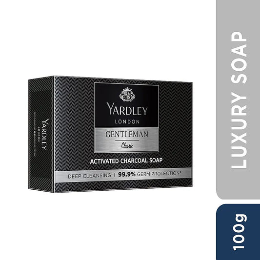 Yardley GENTLEMAN CLASSIC ACTIVATED CHARCOAL SOAP 100G