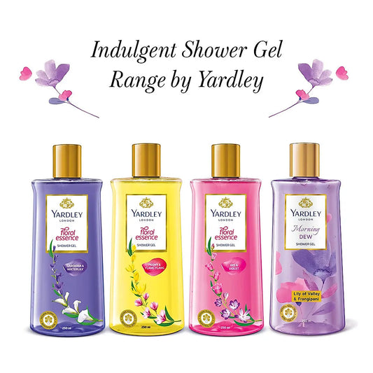 Yardley FLORAL ESSENCE SHOWER GEL GARDENIA & WATERLILY 250ML