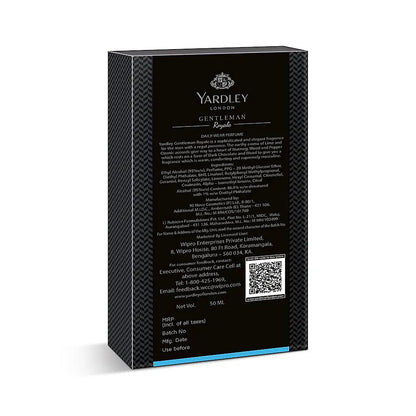 YARDLEY GENTLEMAN ROYALE DAILY WEAR PERFUME 50ML