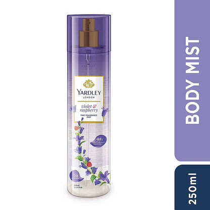 YARDLEY FINE FRAGRANCE MIST  €“ VIOLET & RASPBERRY  €“ 250 ML