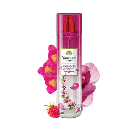 YARDLEY FINE FRAGRANCE MIST  €“ MAGNOLIA & GRAPEFRUIT  €“ 250 ML