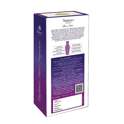 YARDLEY BE A STAR EAU DE PARFUM FOR WOMEN 30 ML
