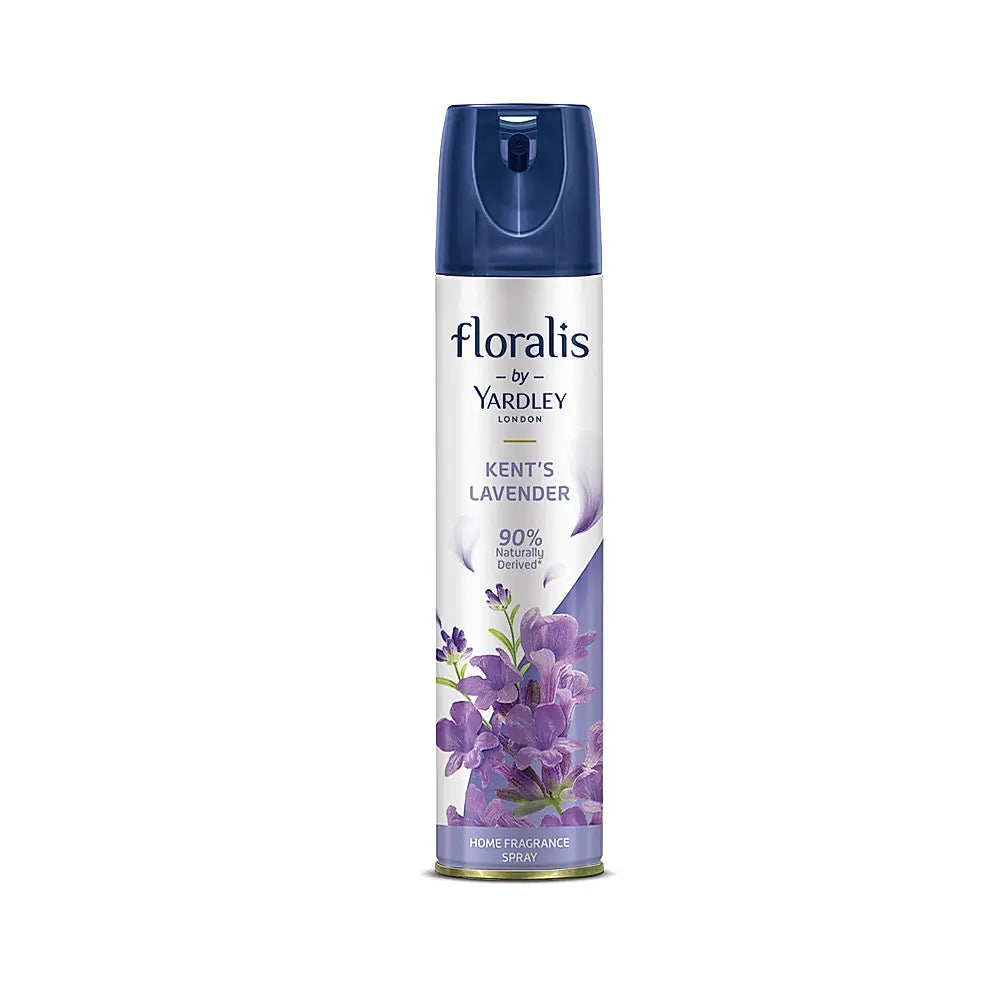 YARDLEY FLORALIS BY 210ML - HOME FRAGRANCE SPRAY - KENT'S LAVENDER - AIR FRESHENER SPRAY