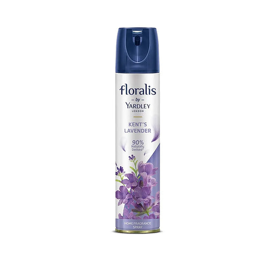YARDLEY FLORALIS BY 210ML - HOME FRAGRANCE SPRAY - KENT'S LAVENDER - AIR FRESHENER SPRAY