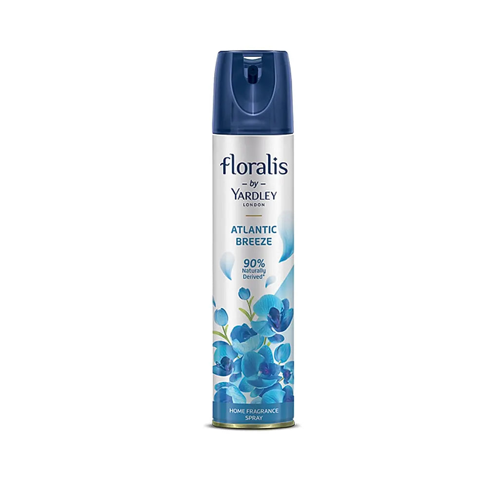 YARDLEY FLORALIS BY 210ML - HOME FRAGRANCE SPRAY - ATLANTIC BREEZE - AIR FRESHENER SPRAY