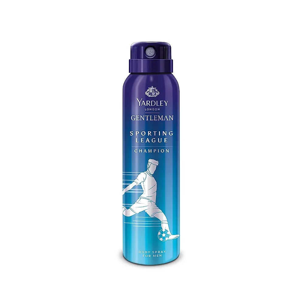 YARDLEY GENTLEMAN SPORTING LEAGUE BODY SPRAY - CHAMPION 150ML