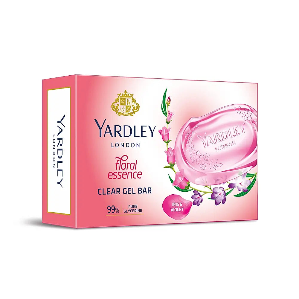 Yardley CLEAR GEL BAR IRIS AND VIOLET 125G