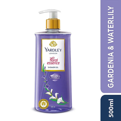Yardley FLORAL ESSENCE SHOWER GEL GARDENIA & WATERLILY 500ML