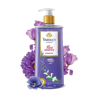 Yardley FLORAL ESSENCE SHOWER GEL GARDENIA & WATERLILY 500ML