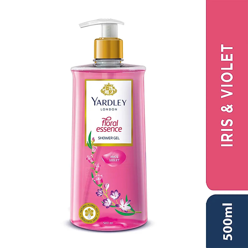 Yardley FLORAL ESSENCE SHOWER GEL IRIS & VIOLET 500ML