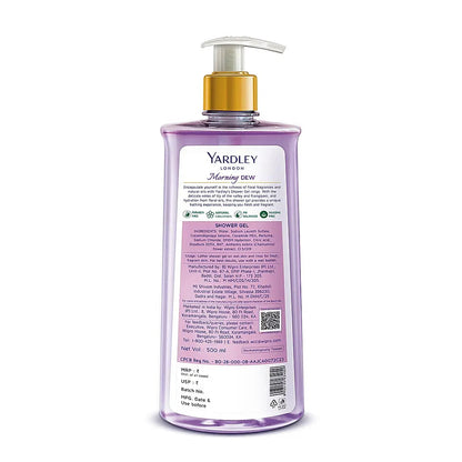 Yardley MORNING DEW SHOWER GEL 500ML