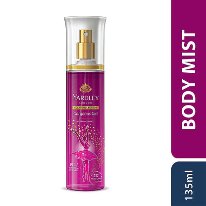 YARDLEY BODYMIST GLAM GORGEOUS GIRL 135ML
