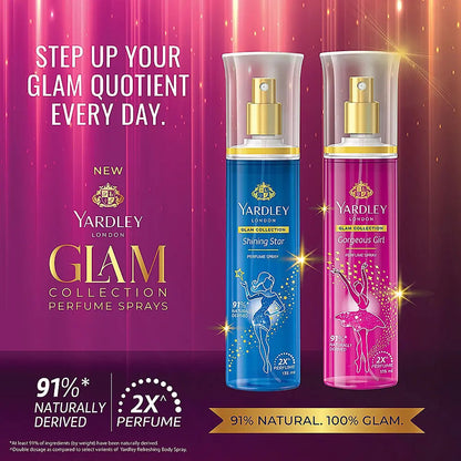 YARDLEY BODYMIST GLAM GORGEOUS GIRL 135ML