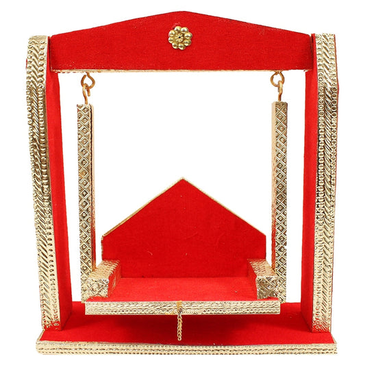 Laddu Gopal Wooden Jhula zula - 20 H X 19 W X 8 B Cm 1 Unit