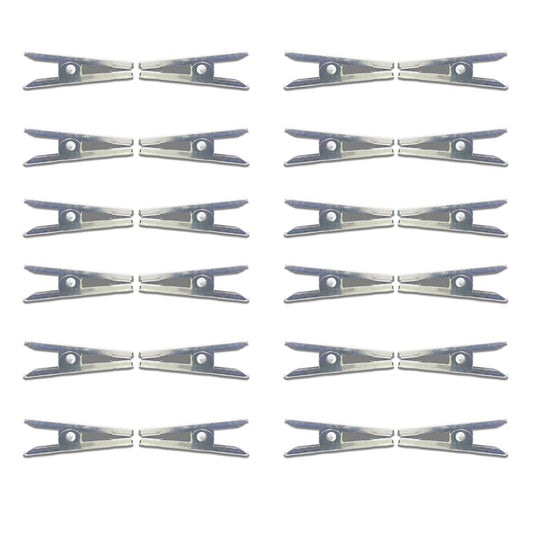 HAZEL Stainless Steel Cloth Clips 24 Unit