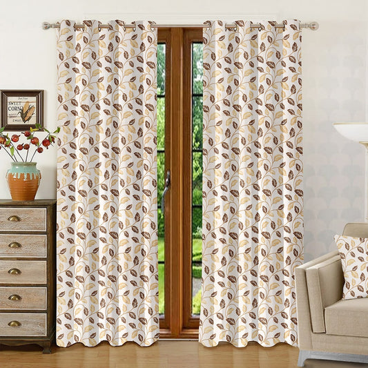 Shanplus Capricon Door Curtain - Coffee 112x210 cm