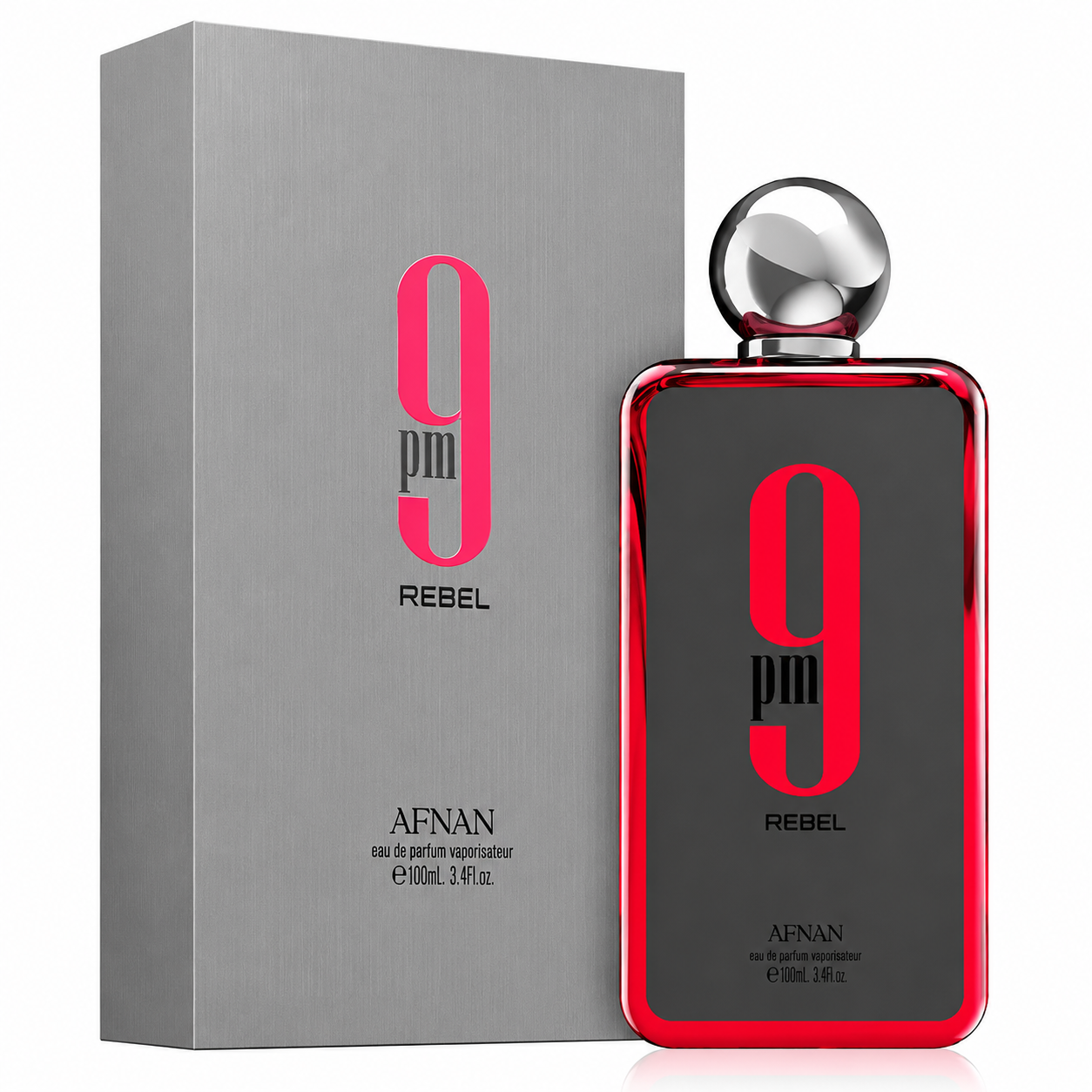 Afnan 9 PM Rebel Eau De Parfum For Unisex