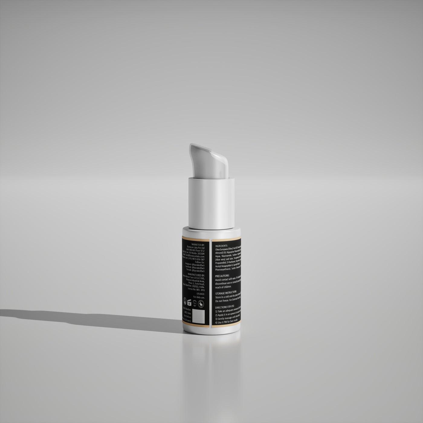 Argireline + Squalene Anti Ageing Serum by NAKED fact - 30g