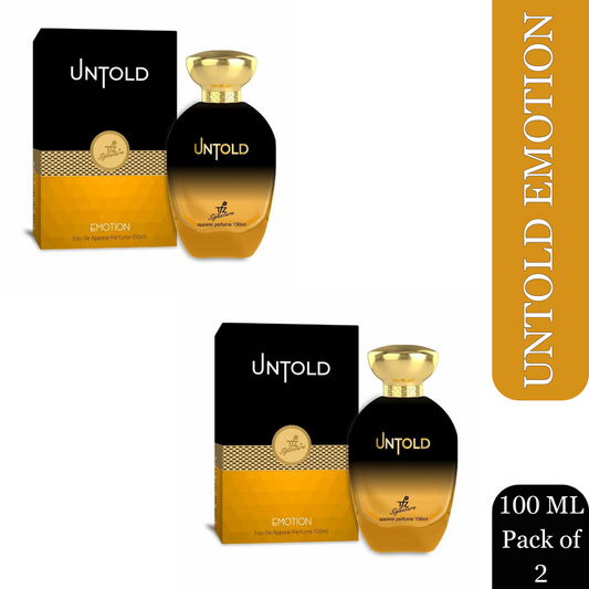 TFZ Signature Untold Emotion Eau De Apparel Perfume 100ml Each (Pack of 2)