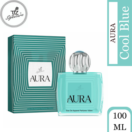 TFZ Signature Aura Cool Blue Eau De Apparel Perfume 100ml