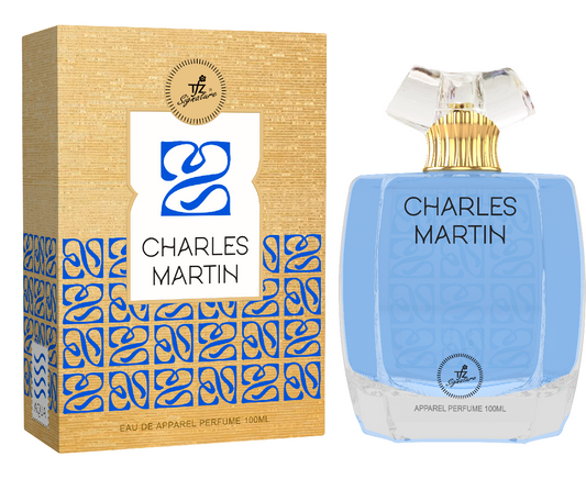 TFZ Charles Martin Blue Aqua Eau de Apparel Parfum 100ml