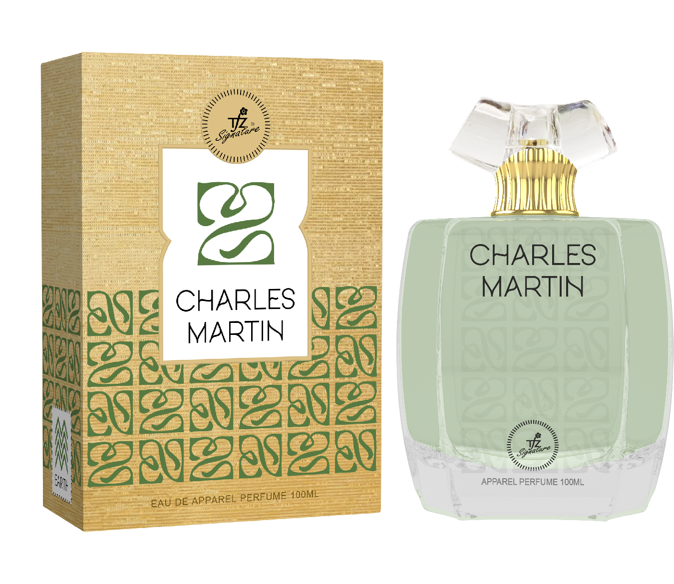 TFZ Charles Martin Green Earth Eau de Apparel Parfum - 100 ml
