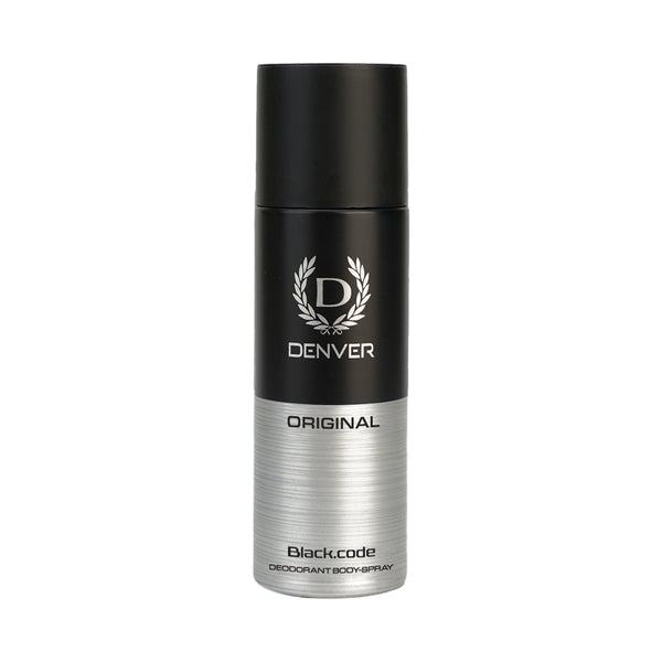 Denver Black Code Deodorant For Men 150ML
