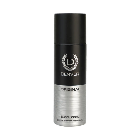 Denver Black Code Deodorant For Men 150ML