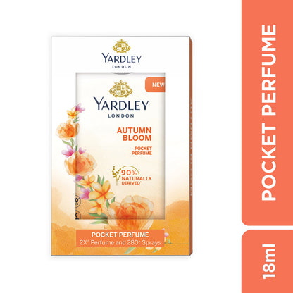 YARDLEY AUTUMN BLOOM COMPACT PERFUME, 18ML