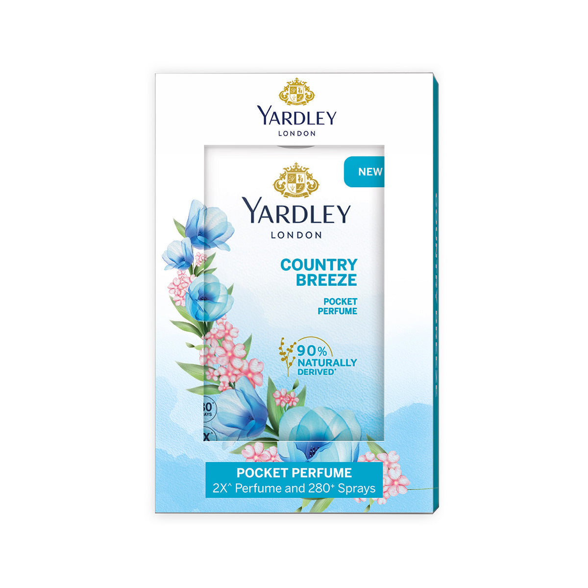 YARDLEY COUNTRY BREEZE COMPACT PERFUME, 18ML