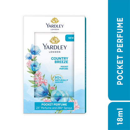 YARDLEY COUNTRY BREEZE COMPACT PERFUME, 18ML