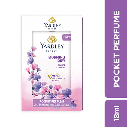 YARDLEY MORNING DEW COMPACT PERFUME, 18ML