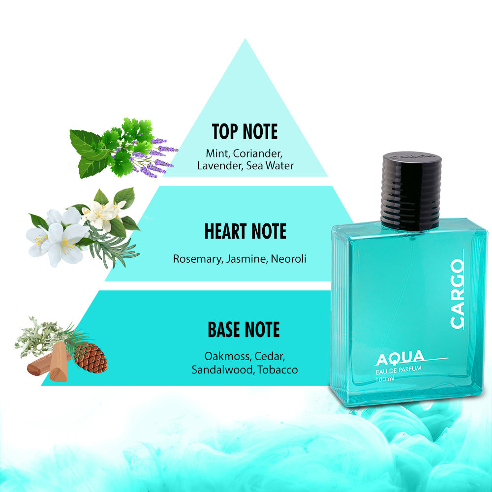 CFS Cargo Aqua Eau de Parfum 100ml fragrance notes