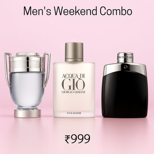 Men's Weekend Combo - 3 x 30ml