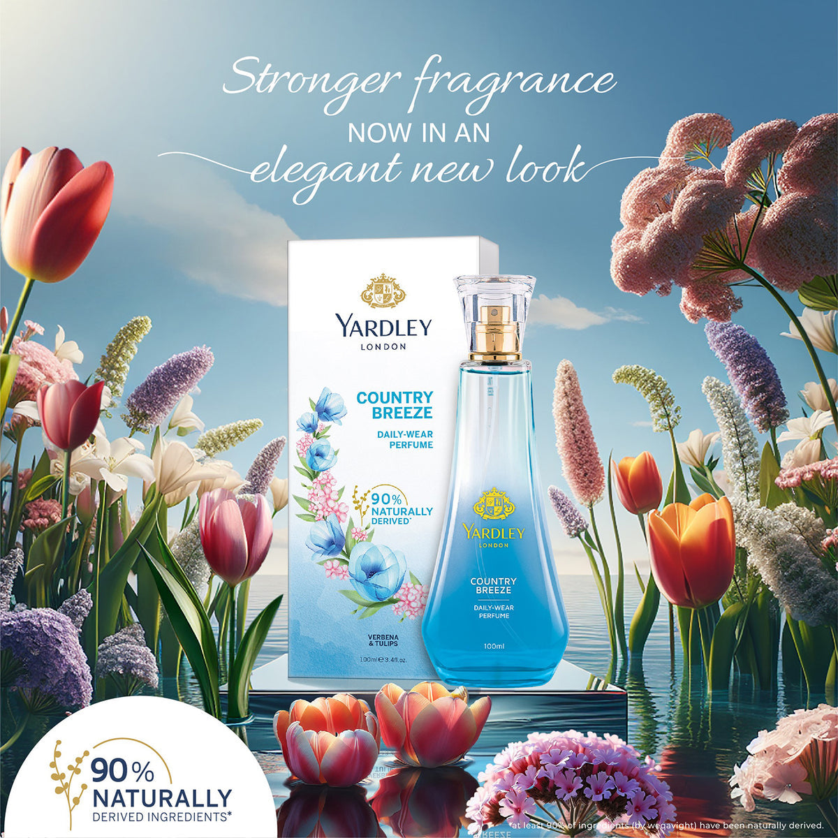 YARDLEY COUNTRY BREEZE DAILY WEAR PERFUME 100ML