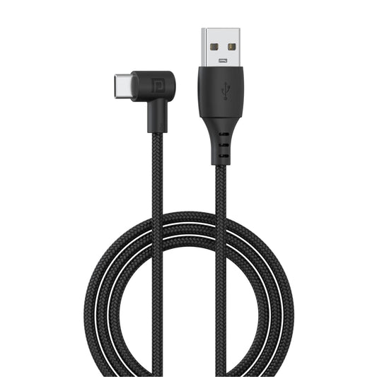 Portronics Konnect HD Braided Type-C Cable (1.2 Metres) - Black 1 Unit