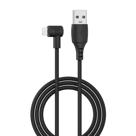 Portronics Konnect HD Braided Lighting Cable (1.2 Metres) - Black 1 Unit