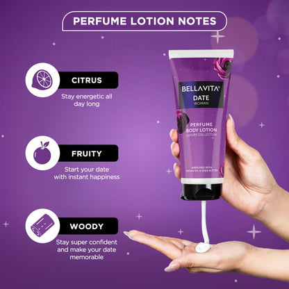 Bellavita DATE Woman Perfume Body Lotion