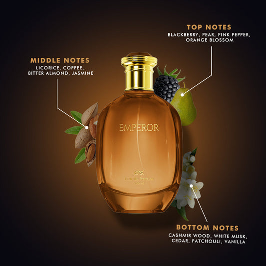 CFS Emperor Brown Eau de Parfum 100ml fragrance notes